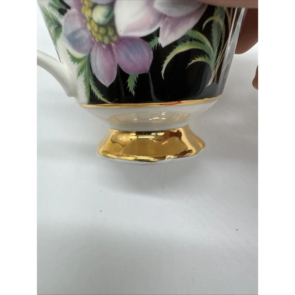 Vintage Royal Abert Provincial Flower Prairie Crocus Fine Bone‎ Teacup & Saucer